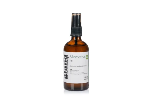 Amber sprey şişede, %99 saf Aloe vera içeren GLAND 100 ml jel.